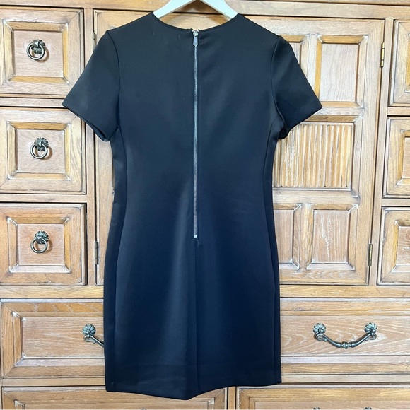 NWT REED by Reed Krakoff Striped Scuba Sheath Dress Ocean Blue - Picture 4 of 8